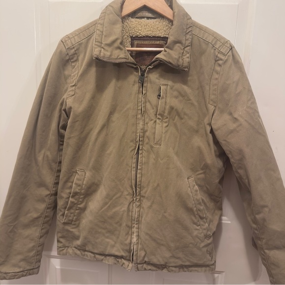 American Eagle Outfitters Khaki Field Jacket - Picture 1 of 9